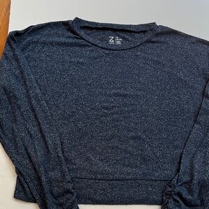 Zella Kids Long Sleeve Tee - Dark Blue